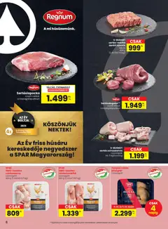 Spar - Black Friday megtekintése, amely érvényes 2025.11.06.-től | Oldal: 6