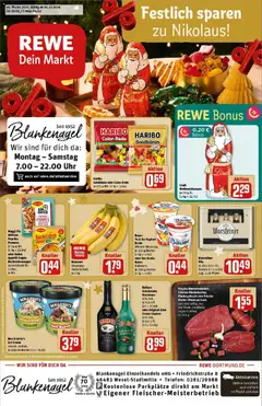 Vorschau von dem Prospekt des Geschäftes Rewe, gültig ab dem 01.12.2025