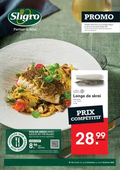 Voorbeeld van Promo van winkel Sligro geldig vanaf 29/01/2026