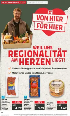 Vorschau von dem Prospekt des Geschäftes Kaufland, gültig ab dem 22.01.2026