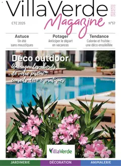 Prévisualisation de Catalogue du magasin VillaVerde formulaire valide 25/06/2025