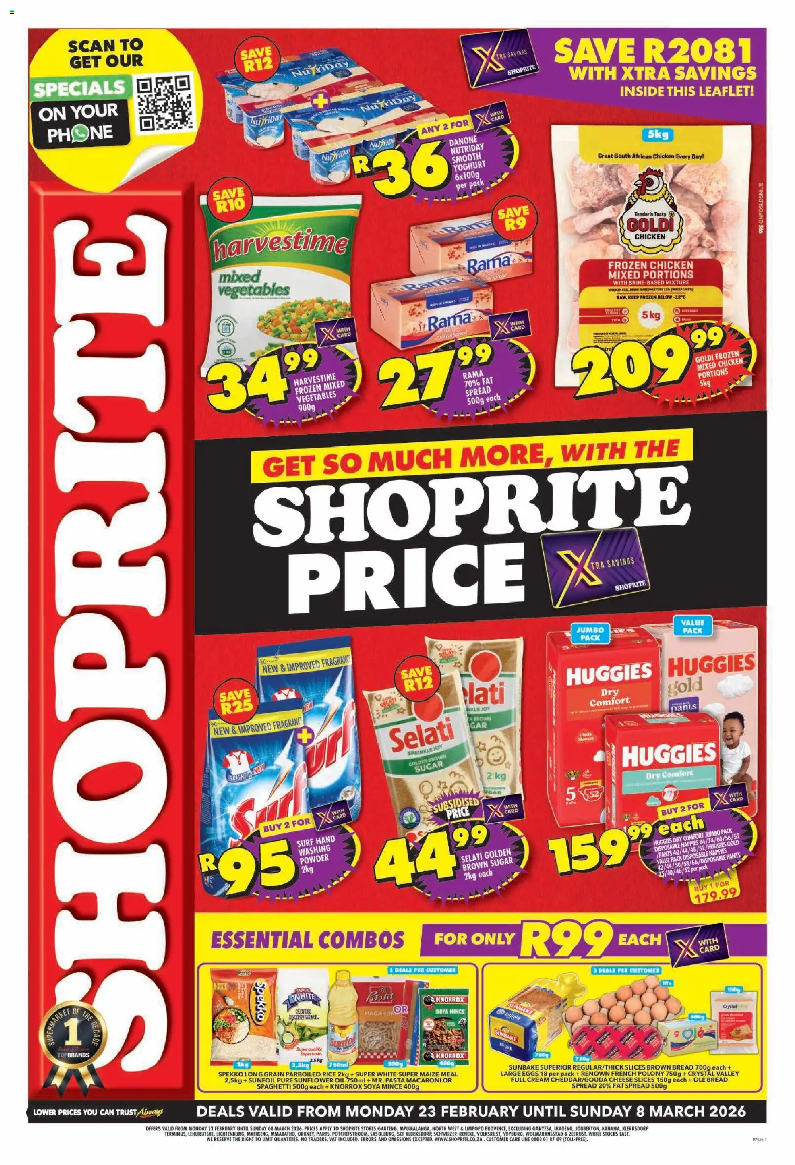 Preview of Shoprite flyer valid from 23/02/2026