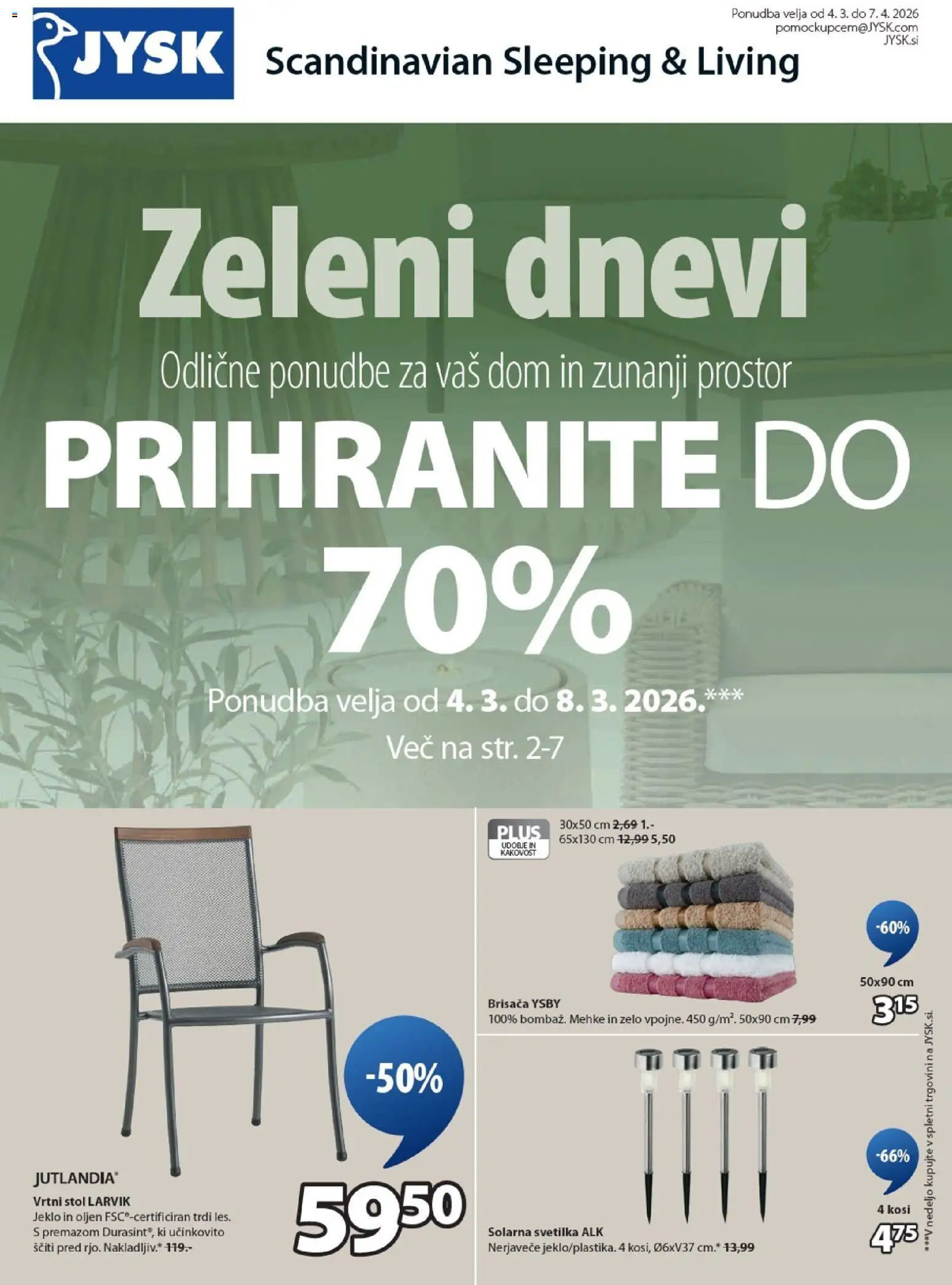 Predogled kataloga iz trgovine JYSK veljaven od 04.03.2026