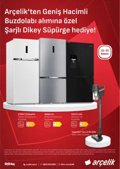 Arçelik Katalog 16.11.2025 - Broşürünün önizlemesi | Strana: 5