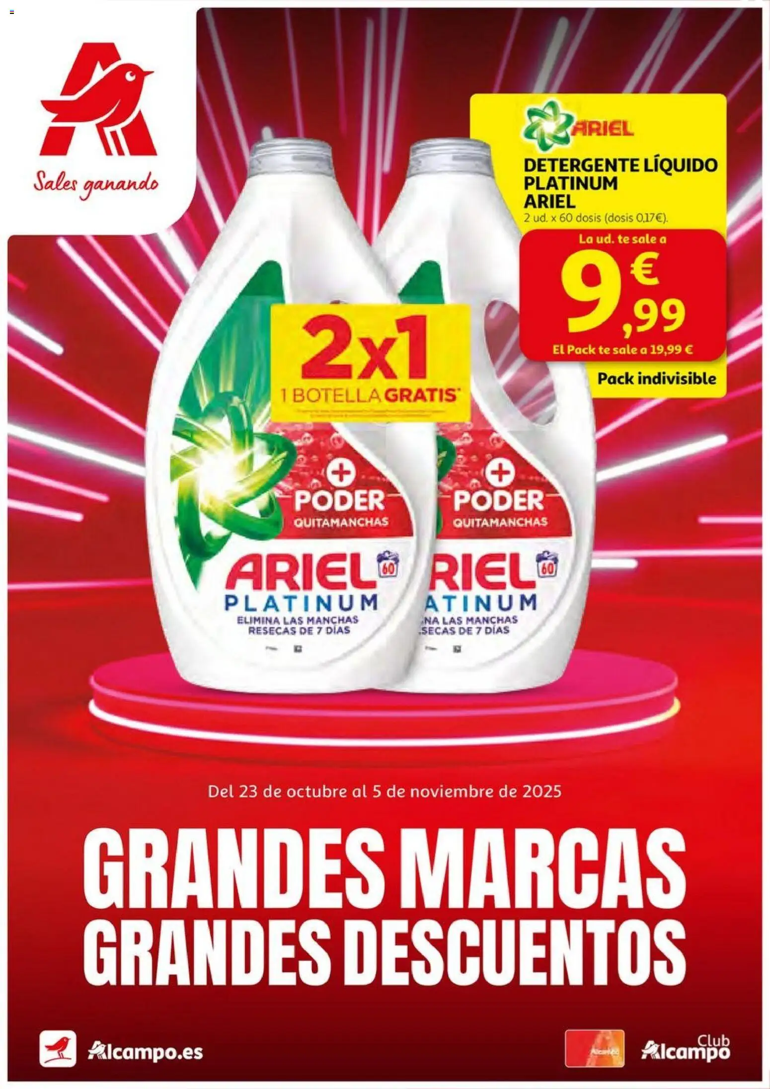 Alcampo folleto 23/10/2025 - 05/11/2025 > HP Nacional 