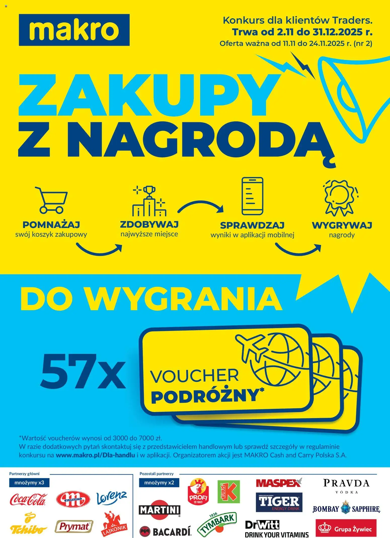 Pogląd gazetki "Zakupy z nagrodą" ze sklepu Makro ważnej od 02.11.2025