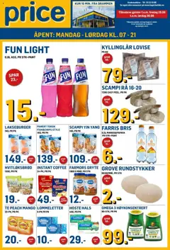 Forhåndsvis Kundeavis fra butikk Price Lagerbutikk gyldig fra 29/08/2025