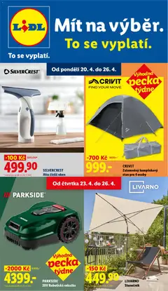 Náhled nabídky: Lidl Lidl leták - Spotřební zboží platný od 20.04.2026