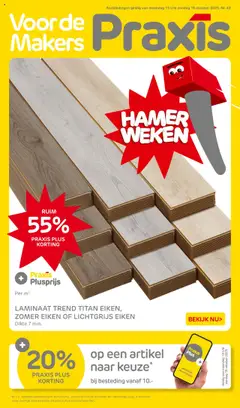 Voorbeeld van Folder van winkel Praxis geldig vanaf 13-10-2025