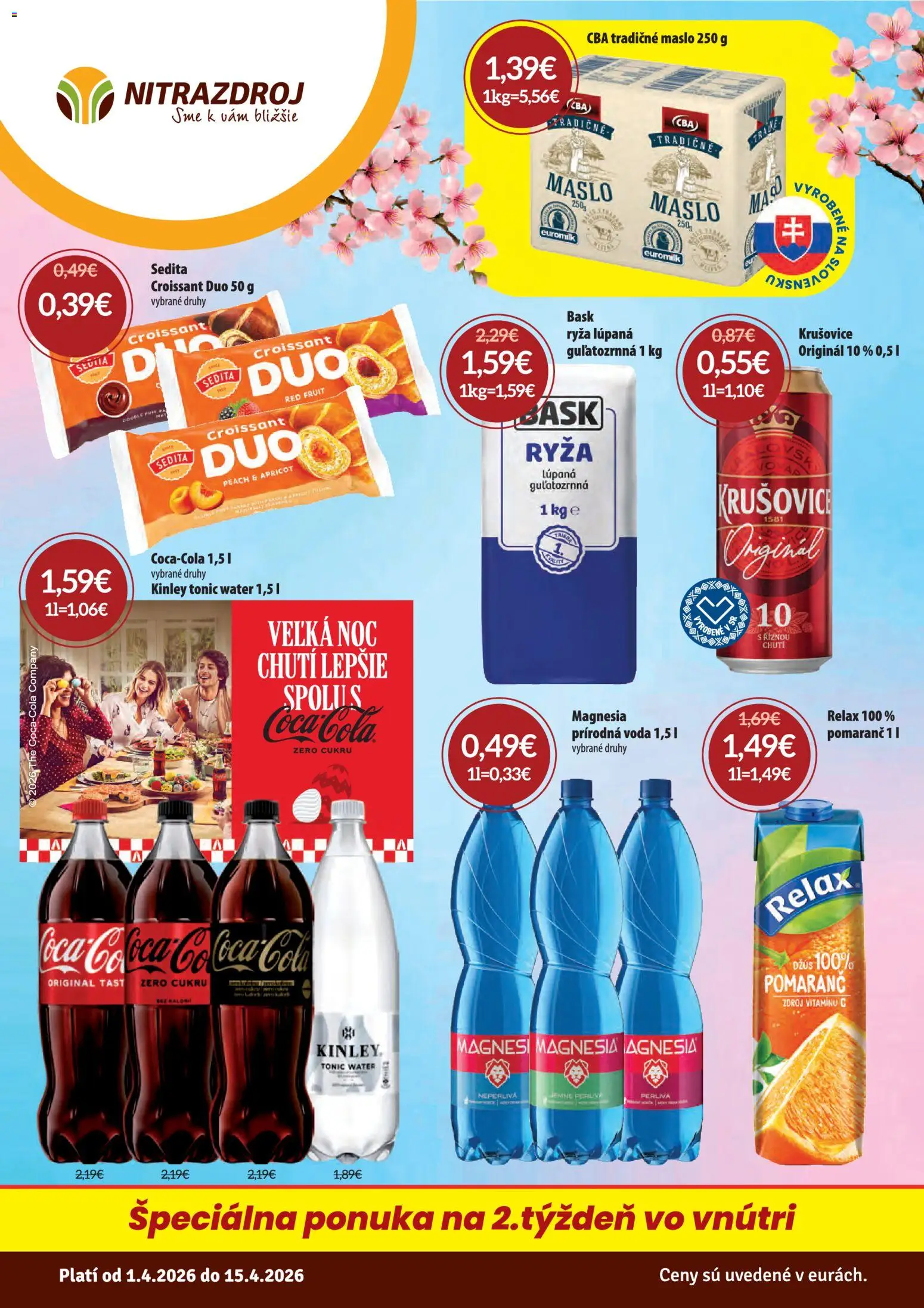 Náhľad Nitrazdroj letáku platného od 01.04.2026