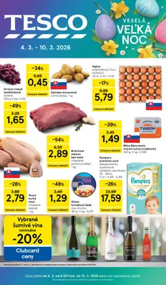 Náhľad Tesco letáku platného od 04.03.2026
