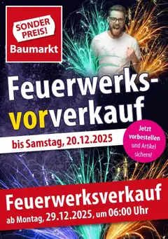 Vorschau von dem Prospekt des Geschäftes Sonderpreis Baumarkt, gültig ab dem 25.11.2025