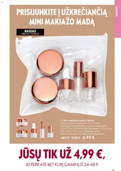 Oriflame parduotuvės leidinio Katalogas 15 2025 galiojančio nuo 2025.10.29 peržiūra | puslapis: 37