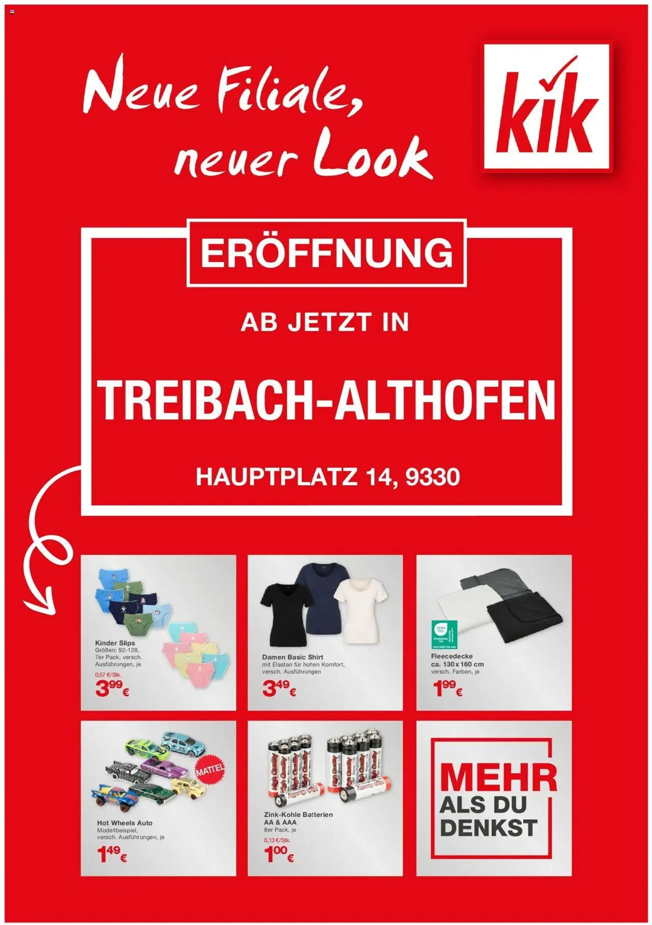  KIK Prospekt 16.10.2025 - Flugblatt, Angebote - Seite 1