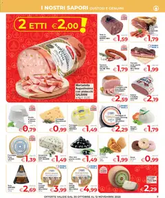 Anteprima dell'opuscolo Attuale volantino dal negozio Eurospar valido da 30/10/2025 | Pagina: 7