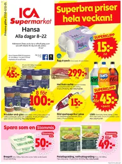 Förhandsgranska reklamblad Malmö från butik ICA Supermarket gäller från 27/10/2025