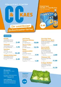 Vorschau von dem Prospekt des Geschäftes C&C, gültig ab dem 07.04.2026