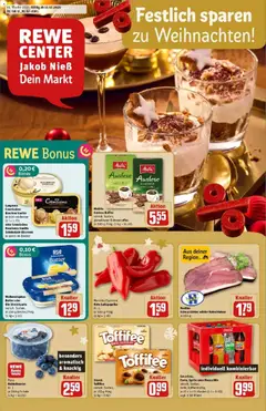 Vorschau von dem Prospekt des Geschäftes Rewe, gültig ab dem 15.12.2025