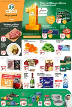 Vorschau von dem Prospekt des Geschäftes Globus, gültig ab dem 02.11.2025