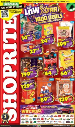 Preview of Shoprite flyer valid from 20/11/2025