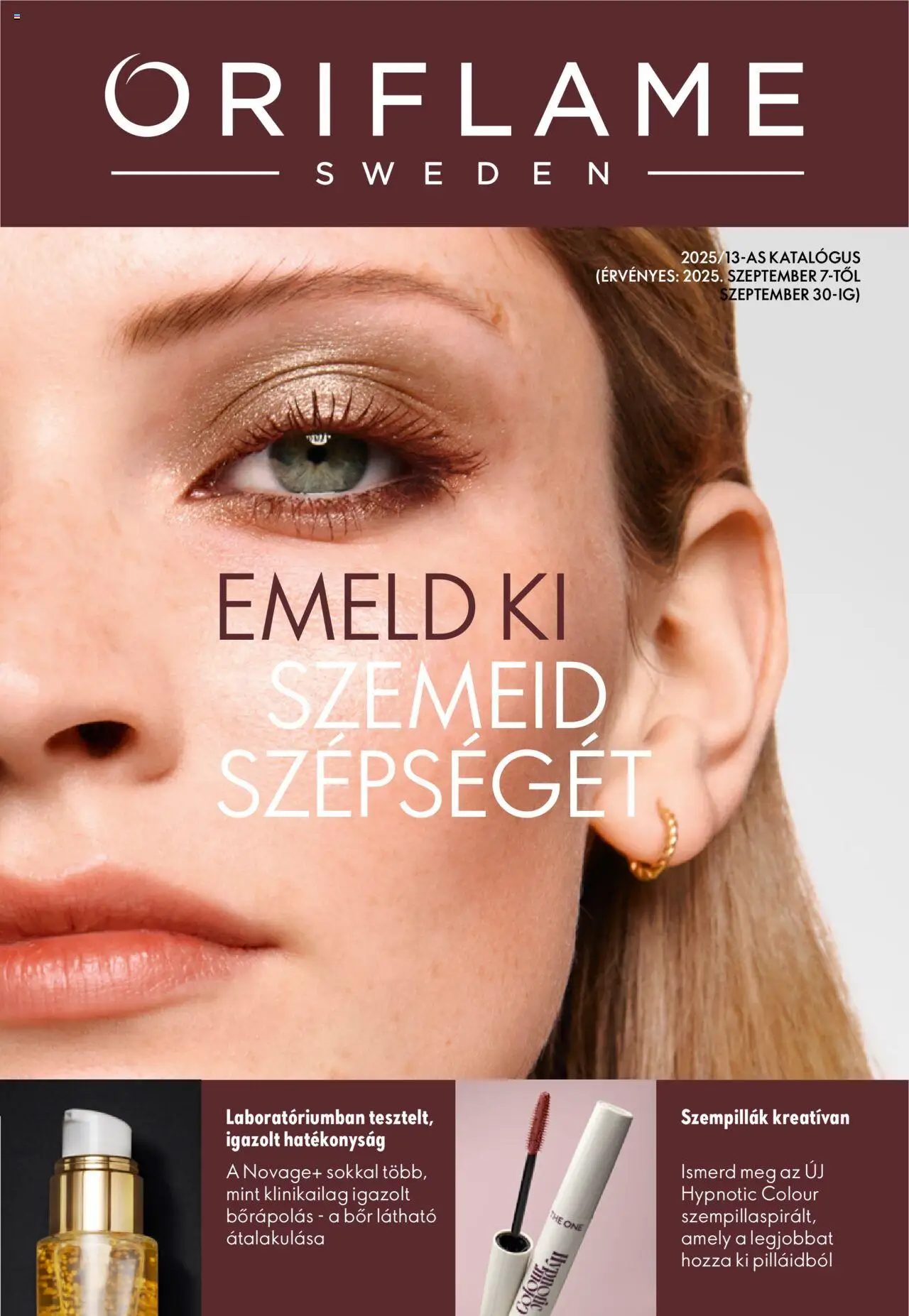 Oriflame aktuális szórólap, érvényes 2025.09.07.-től - 1 oldal