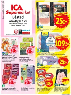 Förhandsgranska reklamblad Båstad från butik ICA Supermarket gäller från 01/09/2025