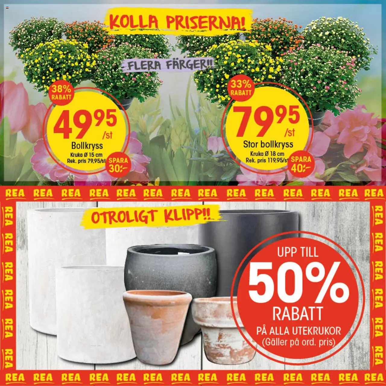 Aktuella reklamblad EKO är giltig 21/07 2025 > Veckans Erbjudanden gäller från 21/07/2025 till 27/07/2025 sidnummer 1 - Kruka, Galler