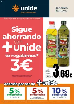 Vista previa del folleto de la tienda Unide válido desde el 25/09/2025 