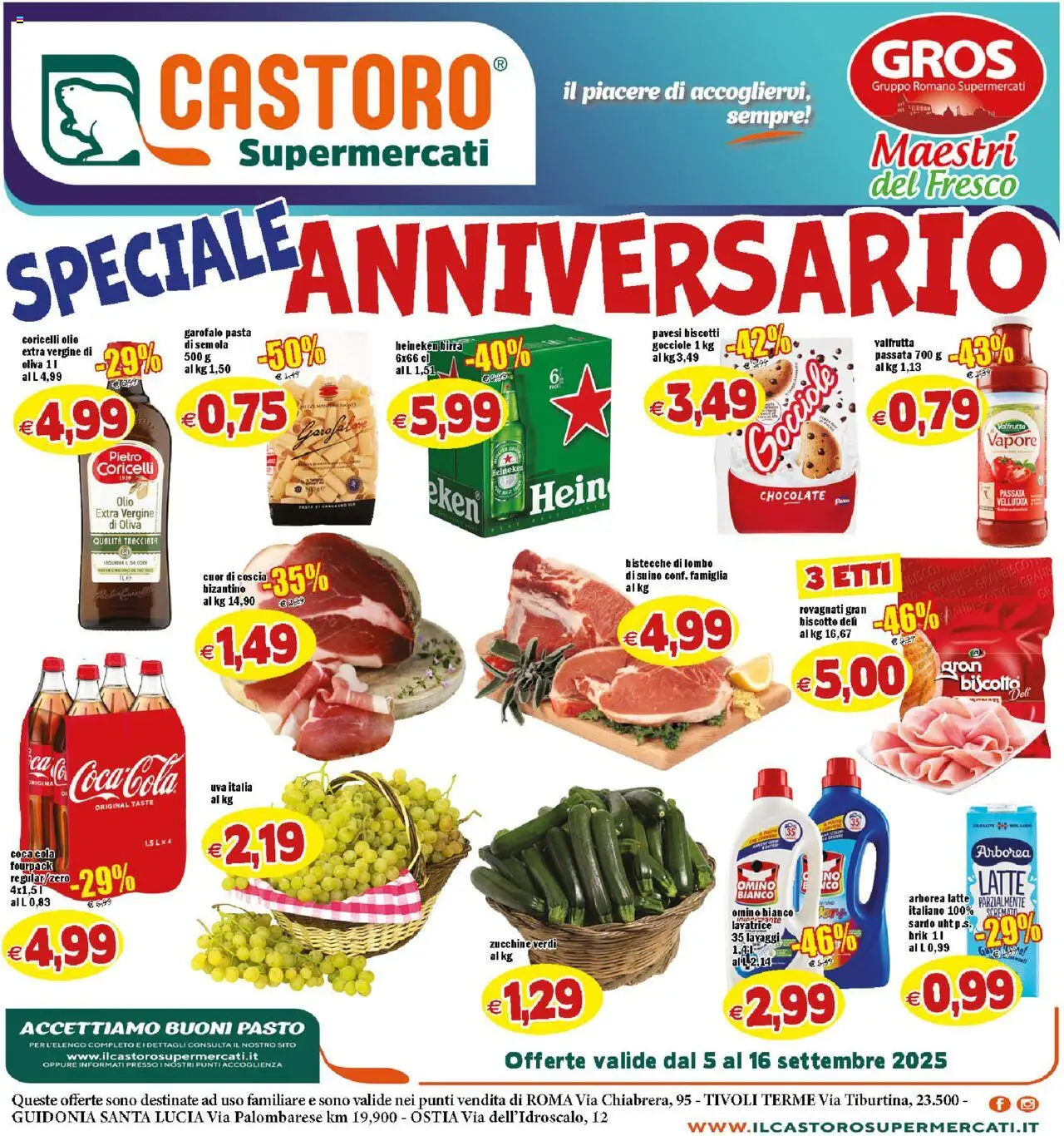 Volantino Il Castoro valido da 05/09/2025 numero di pagina 1
