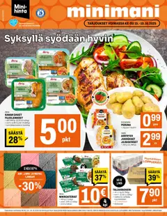 Kaupan Minimani Tarjoukset esikatselu, voimassa 15/10/2025