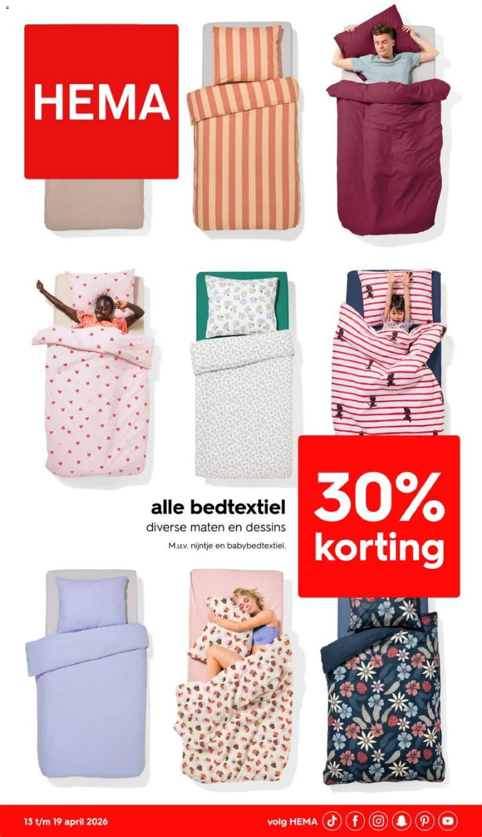 Voorbeeld van Hema folder van winkel Hema geldig vanaf 13-04-2026