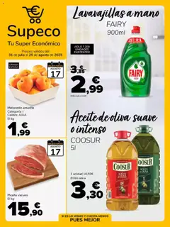 Vista previa del folleto de la tienda Supeco válido desde el 31/07/2025 