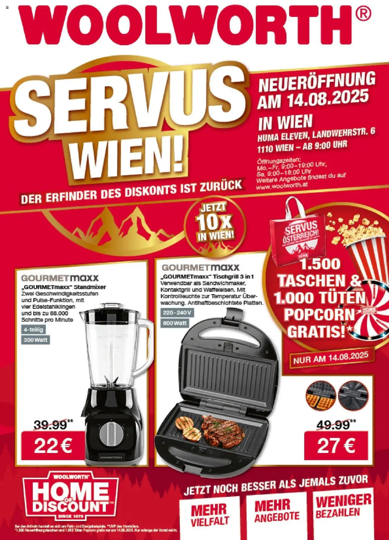  Woolworth Servus Wien! ab (10.08.2025 - 17.08.2025) - Seite 1