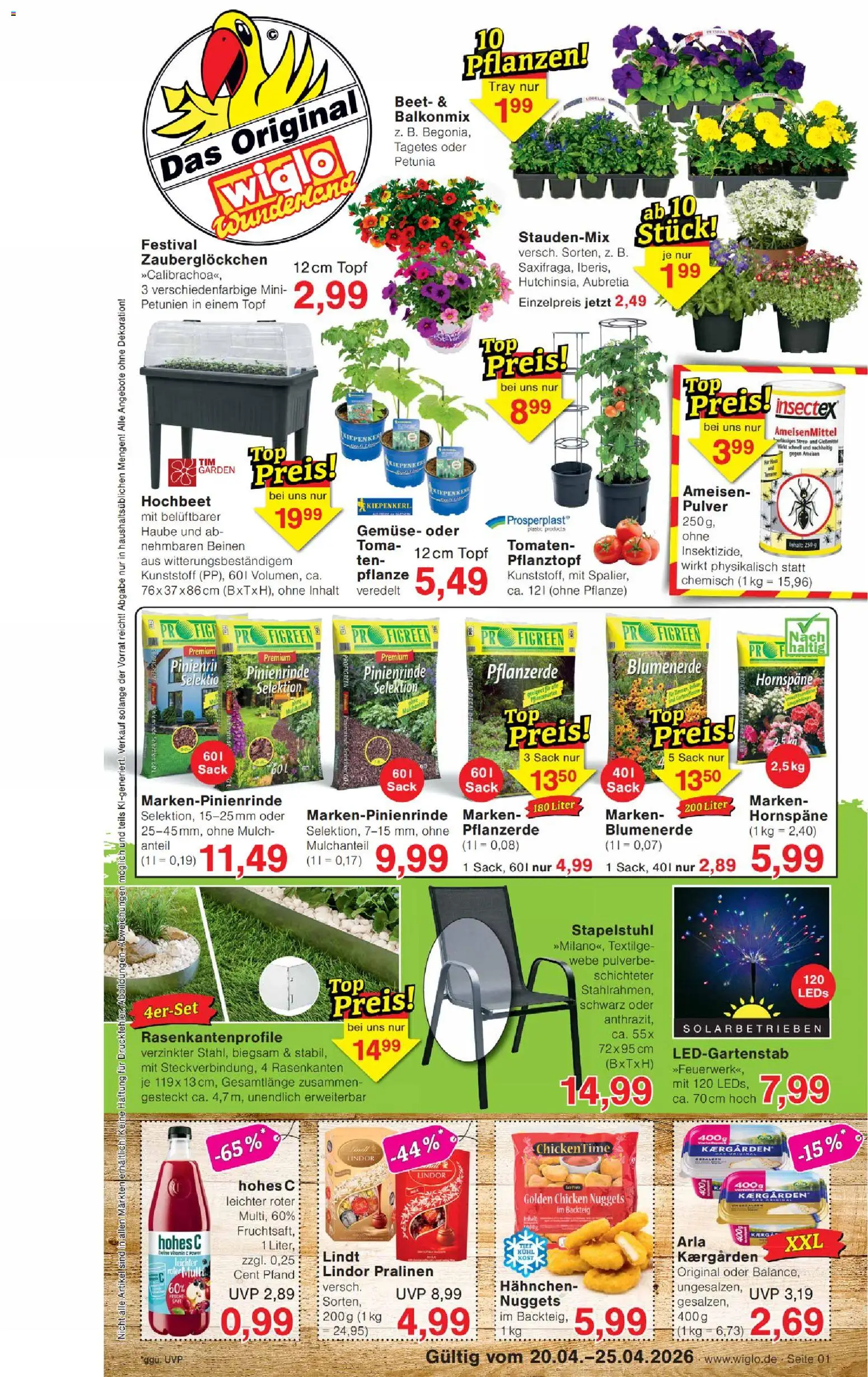 Vorschau von dem Prospekt des Geschäftes Wiglo Wunderland, gültig ab dem 20.04.2026