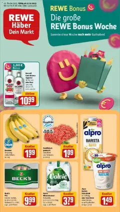 Vorschau von dem Prospekt des Geschäftes Rewe, gültig ab dem 13.10.2025