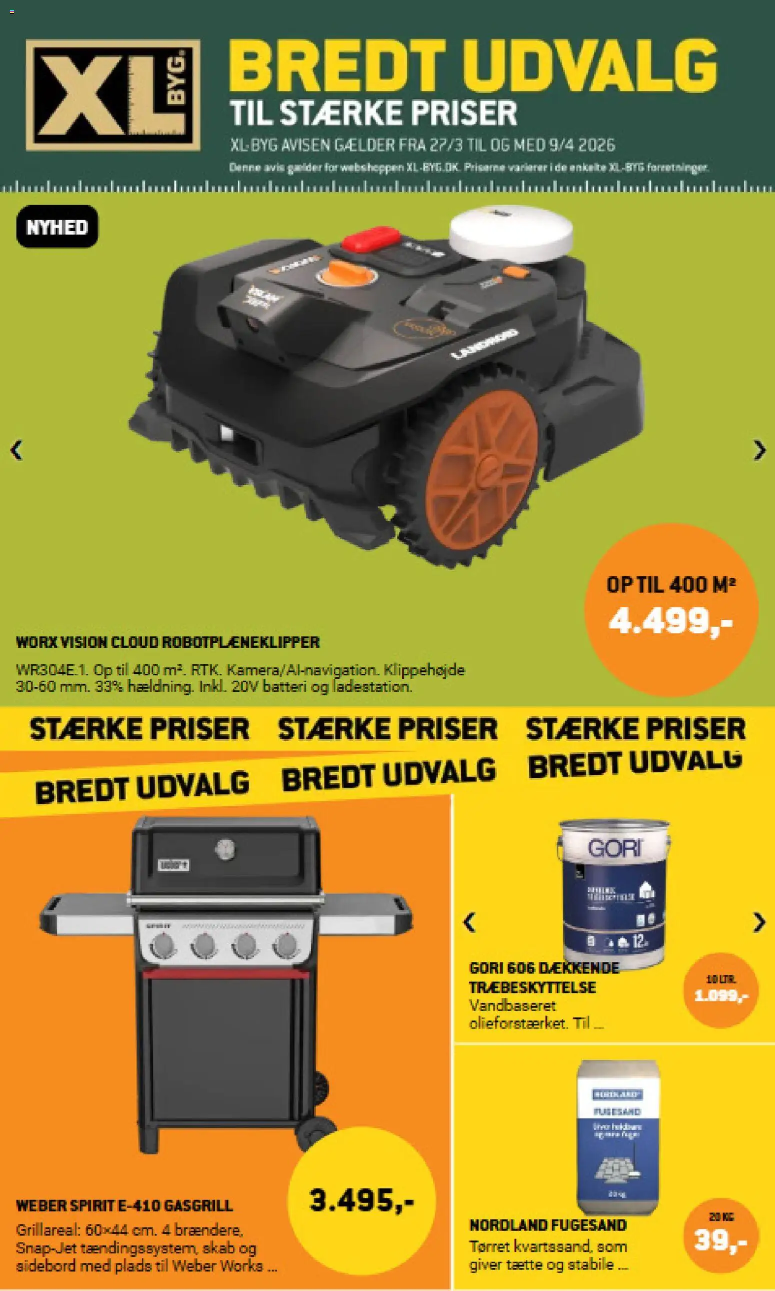 Eksempel på tilbudsavis XL-BYG - Tilbudsavis fra butik XL-BYG gyldig fra 27/03/2026