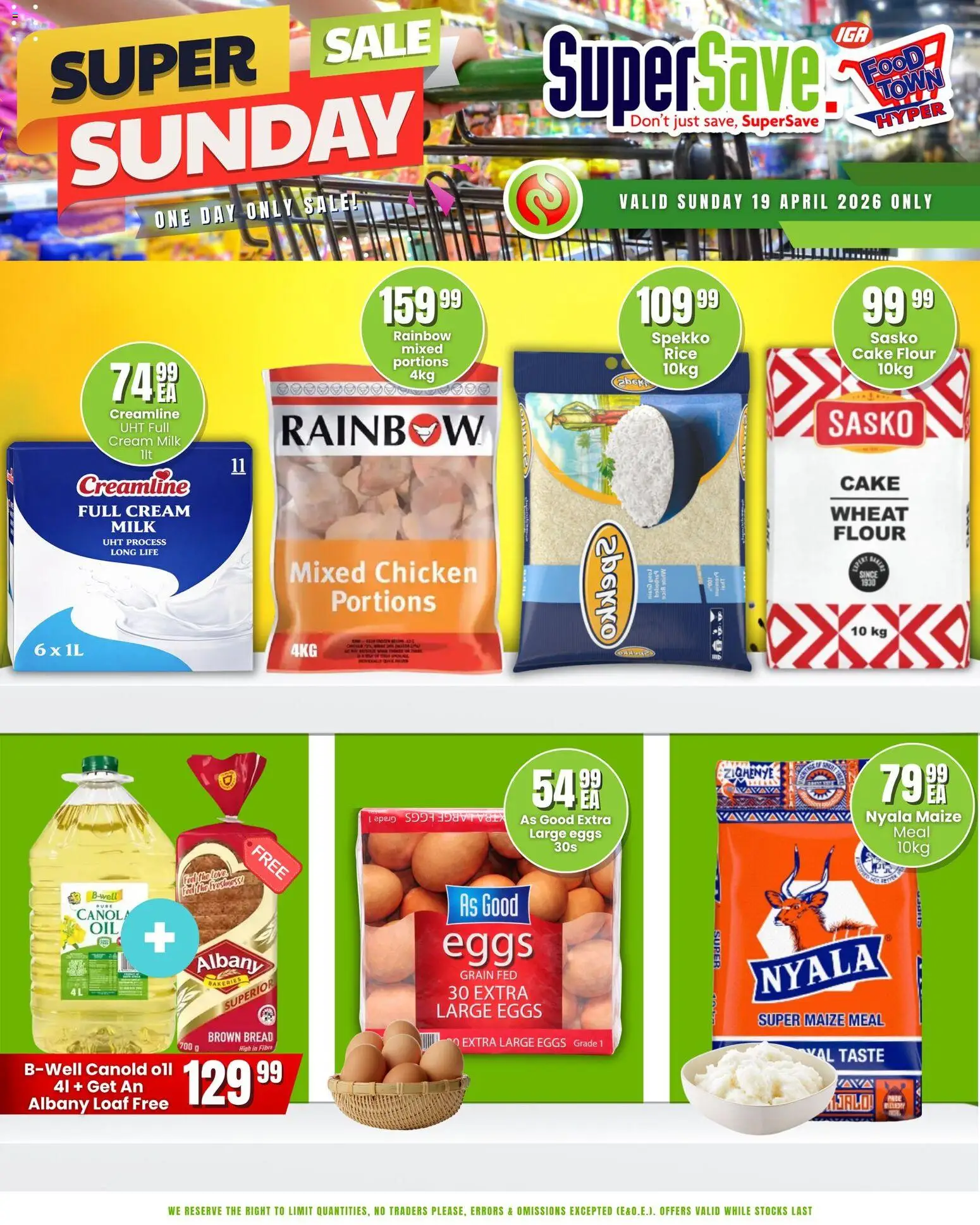 Preview of Super Save flyer valid from 19/04/2026