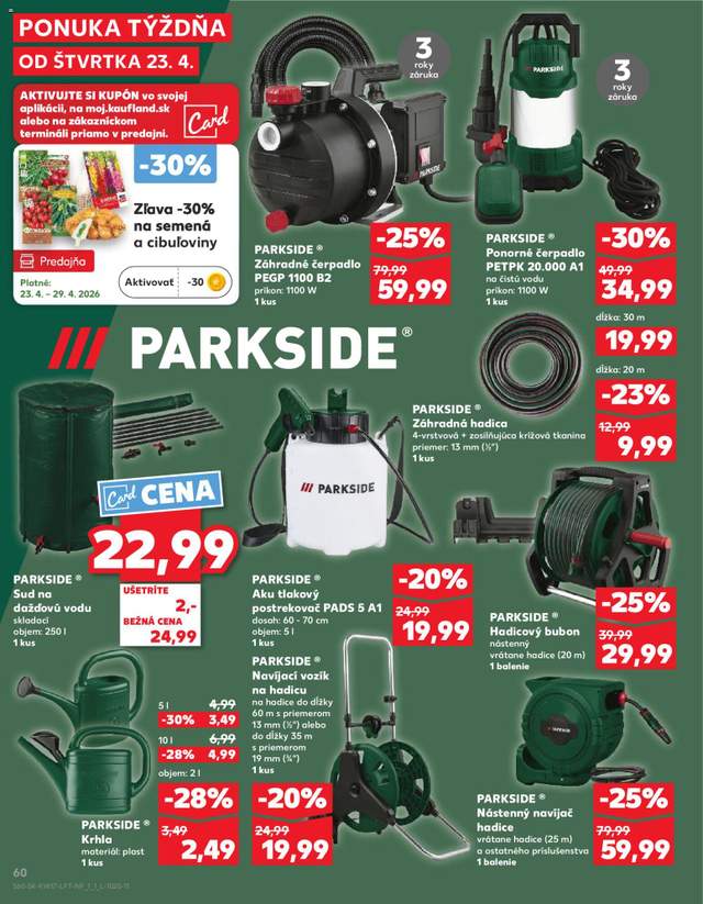 Nový Kaufland leták od 23.04.