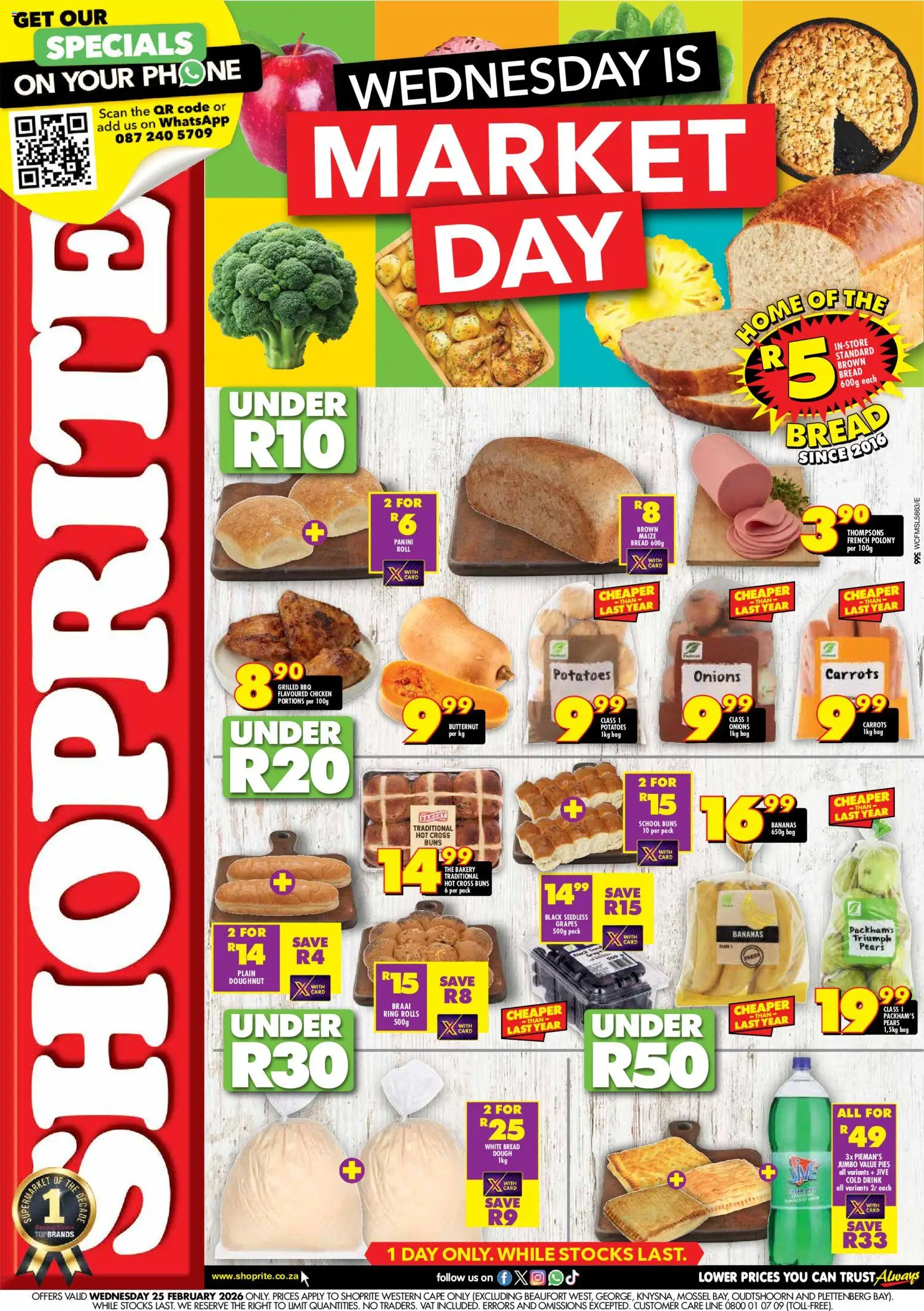 Preview of Shoprite flyer valid from 25/02/2026