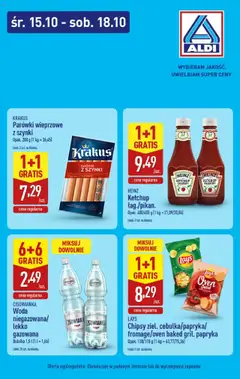 Pogląd gazetki "Od środy" ze sklepu Aldi ważnej od 15.10.2025