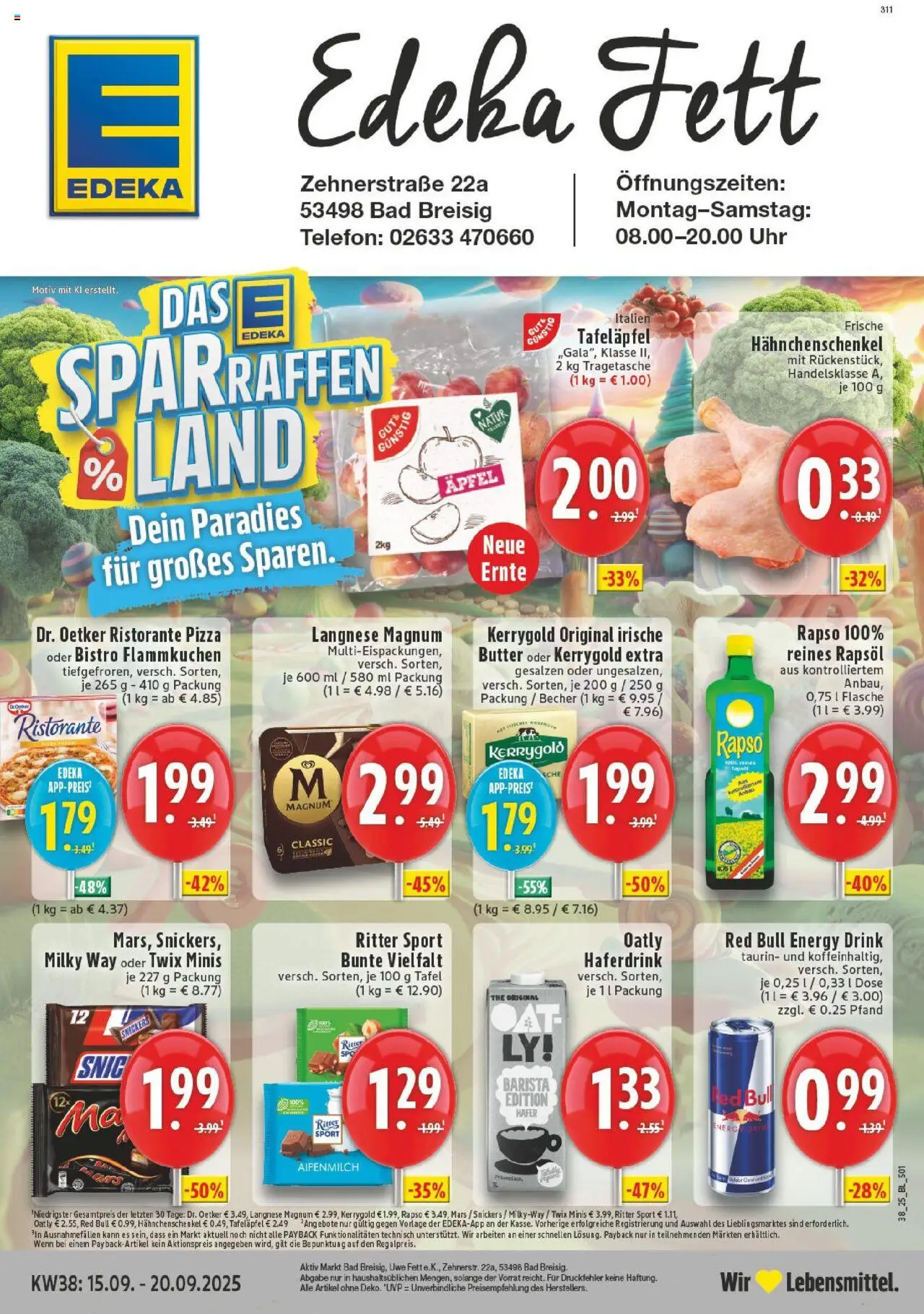 EDEKA Prospekt ab 14.09.2025 - Prospekt Bad Breisig Online