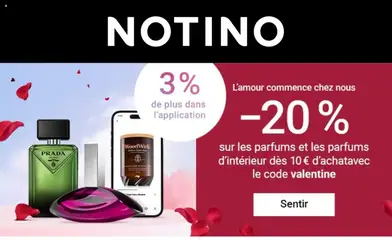 Prévisualisation de Notino du magasin Offres formulaire valide 29/01/2026