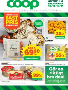 Förhandsgranska reklamblad Almunge från butik Coop gäller från 10/11/2025