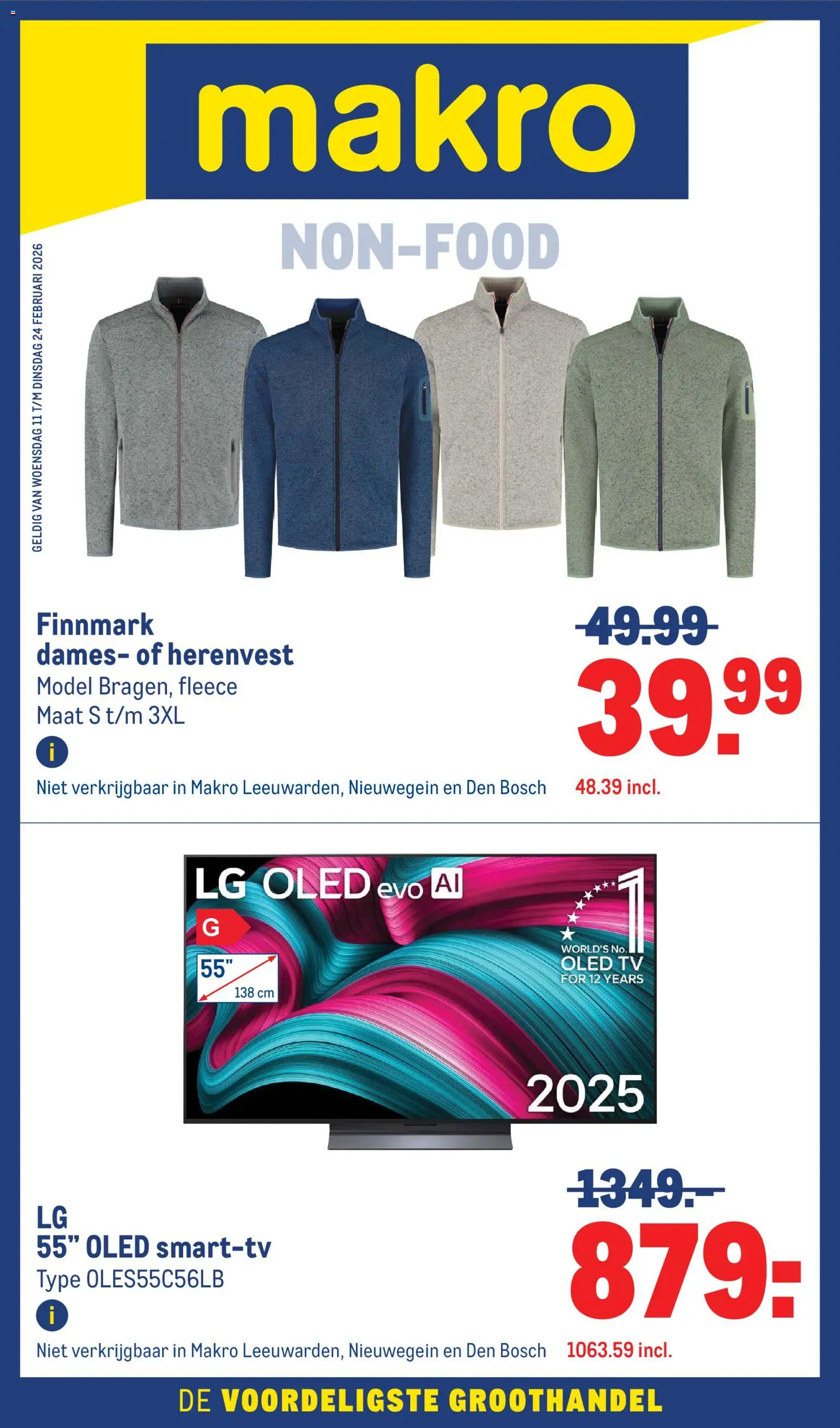 Voorbeeld van Non-Food van winkel Makro geldig vanaf 11-02-2026