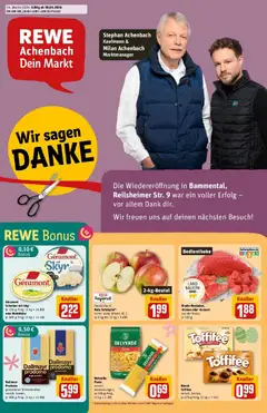 Vorschau von dem Prospekt des Geschäftes Rewe, gültig ab dem 30.03.2026