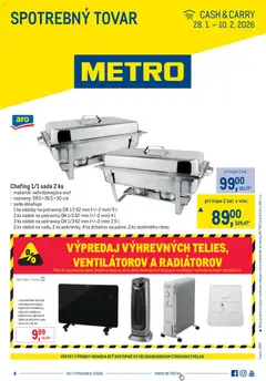 Náhľad Metro letáku platného od 28.01.2026