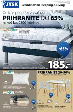 Predogled kataloga iz trgovine JYSK veljaven od 24.09.2025
