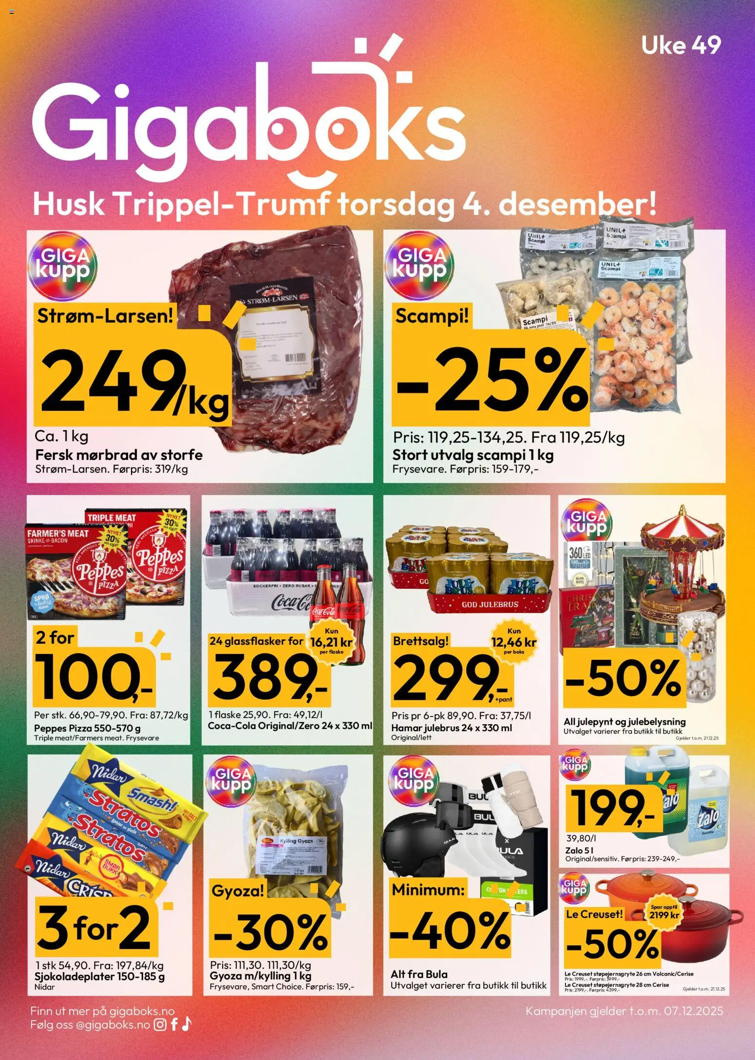Forhåndsvis Kundeavis fra butikk Gigaboks gyldig fra 01/12/2025