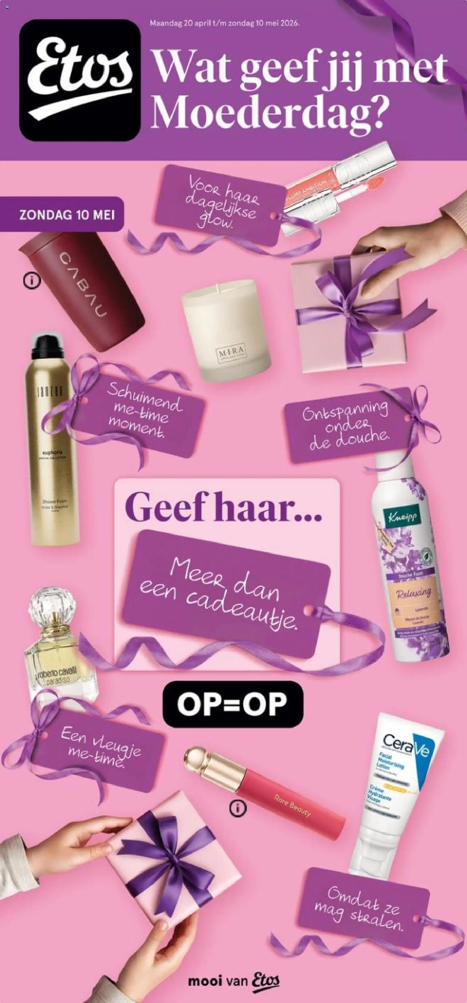 Voorbeeld van Etos folder - Moederdag van winkel Etos geldig vanaf 20-04-2026