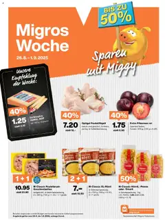 Vorschau des Merkblatts Aktionen vom Shop Migros gültig von 26.08.2025 bis 01.09.2025
